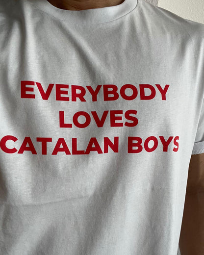 Samarreta Everybody Loves Catalan Boys (unisex)