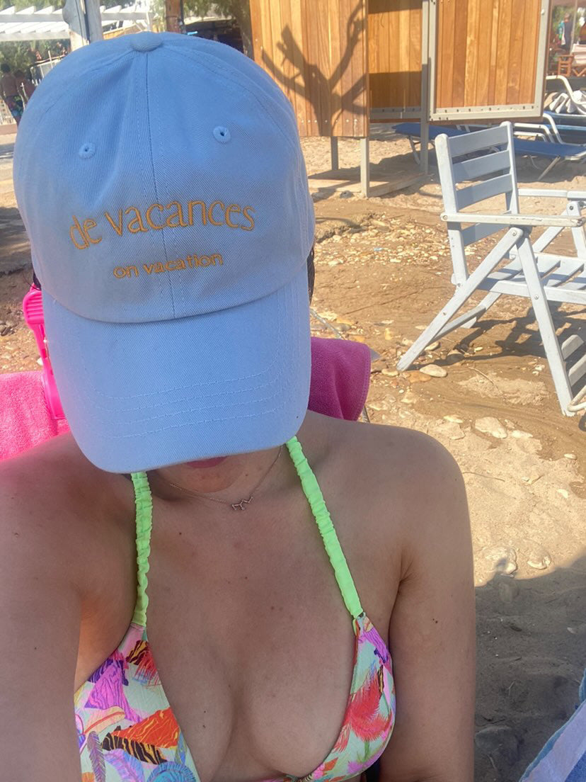 gorra de vacances on vacation catalan words