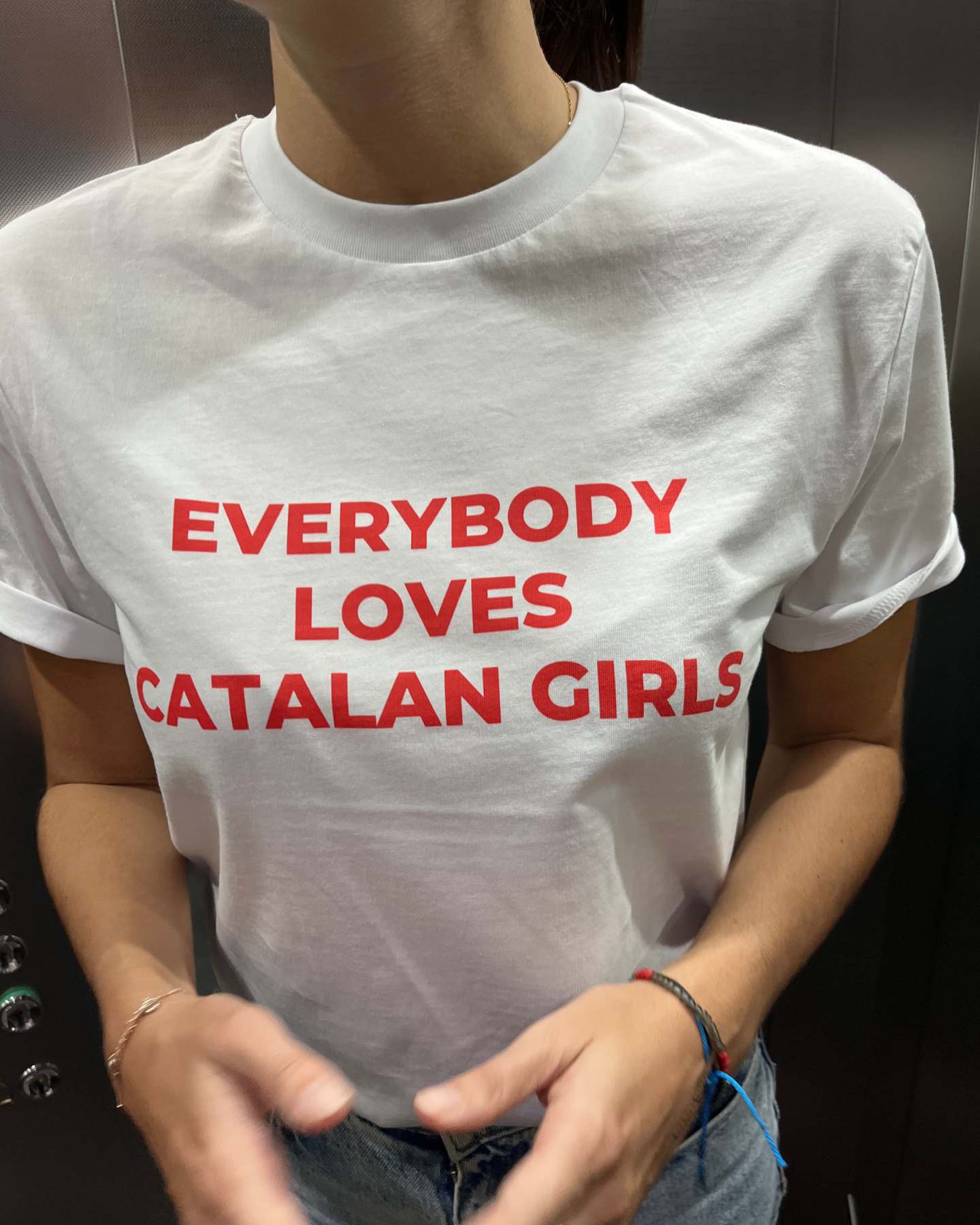 Samarreta Everyobody Loves Catalan Girls (unisex)