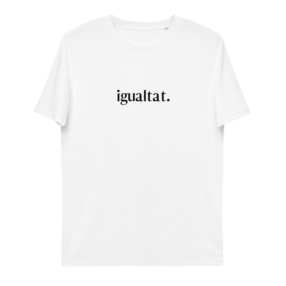 Samarreta igualtat. Dia de la dona. Unisex. Catalan Words.